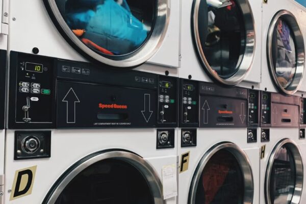 Neatly folded laundry and fresh linens